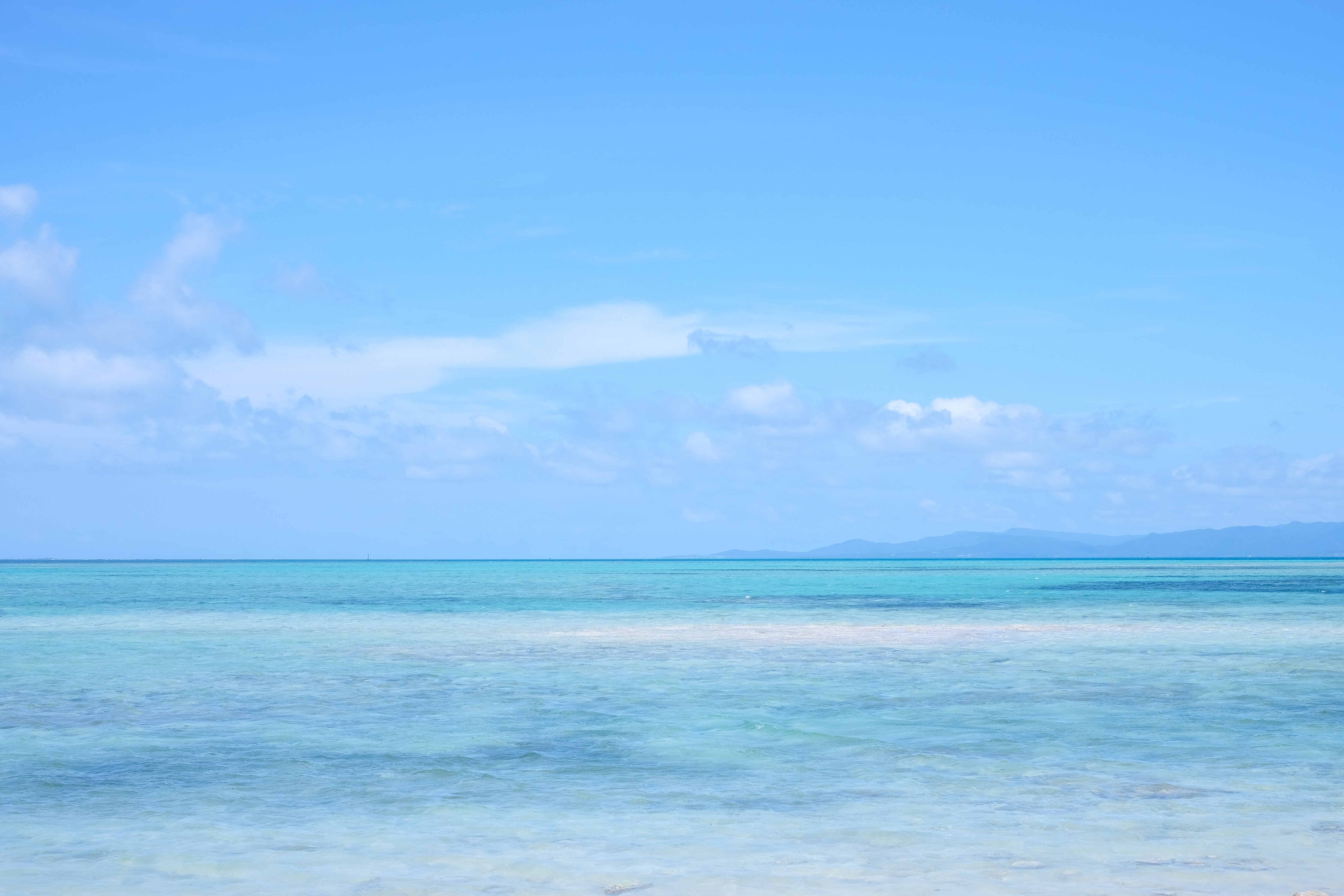 Blue Sky and Sea